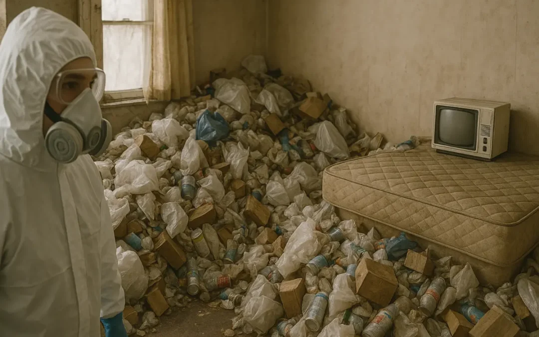 Hoarding i&nbsp;zgon w&nbsp;mieszkaniu: kompleksowe sprzątanie i&nbsp;dezynfekcja
